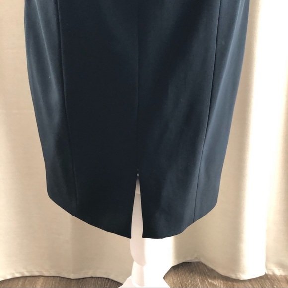 Vintage Black Gold Sequined Beaded Cocktail Dress - Picture 6 of 8